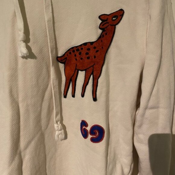 Gucci GG Deer Logo Hoodie - Picture 3 of 6